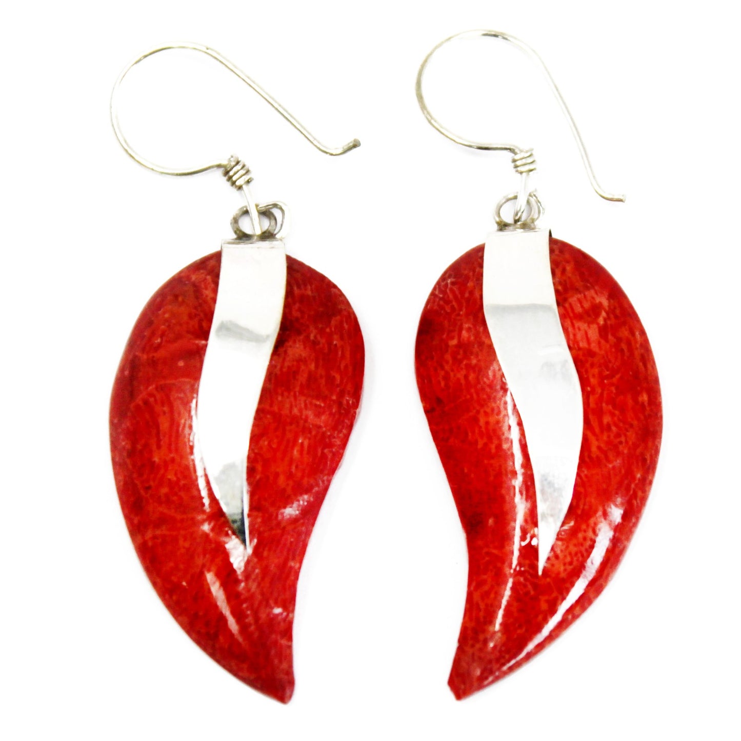 925 Silver Mango Earrings