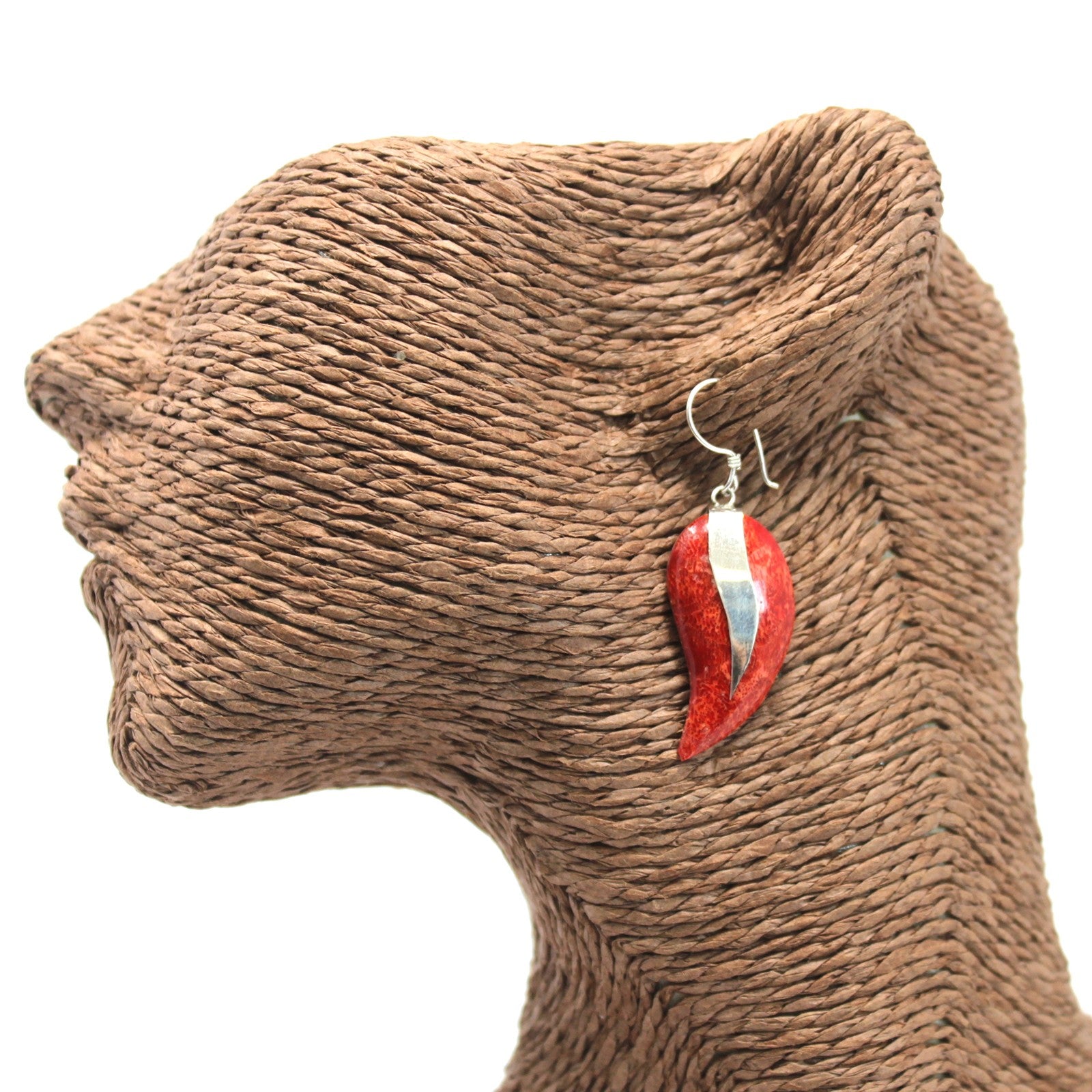 925 Silver Mango Earrings