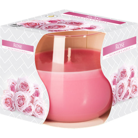 Glass Jar Candle – Rose Aroma
