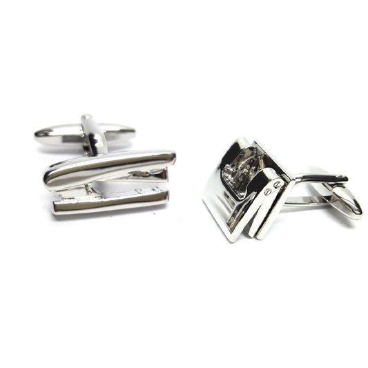 Office Stapler & Hole Punch mixed pair of cufflinks | Ashton and Finch