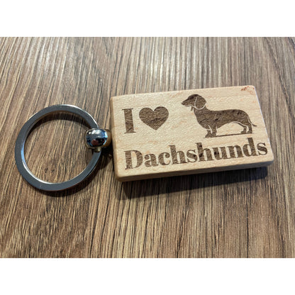 Dachshund Keyring Dog Lover Gift  | Ashton and Finch