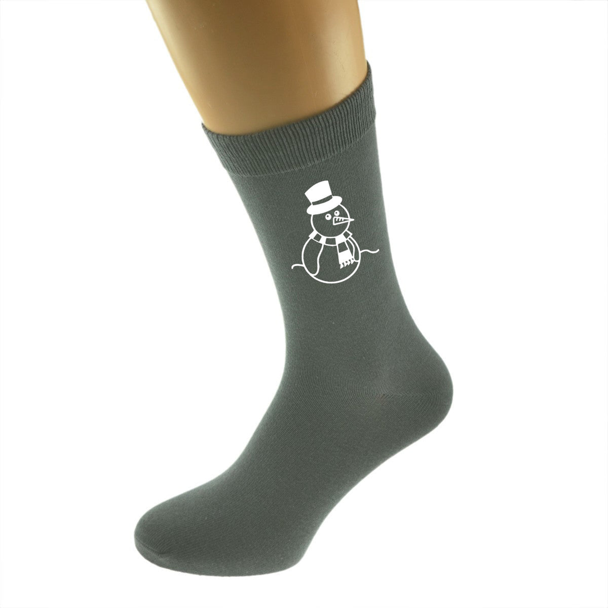 Fun Snowman Design Cotton Rich Socks| Ashton and Finch