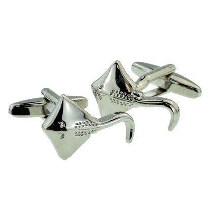 Stingray fish Cufflinks | Ashton and Finch