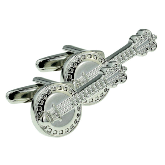 Banjo Music Instrument Cufflinks | Ashton and Finch