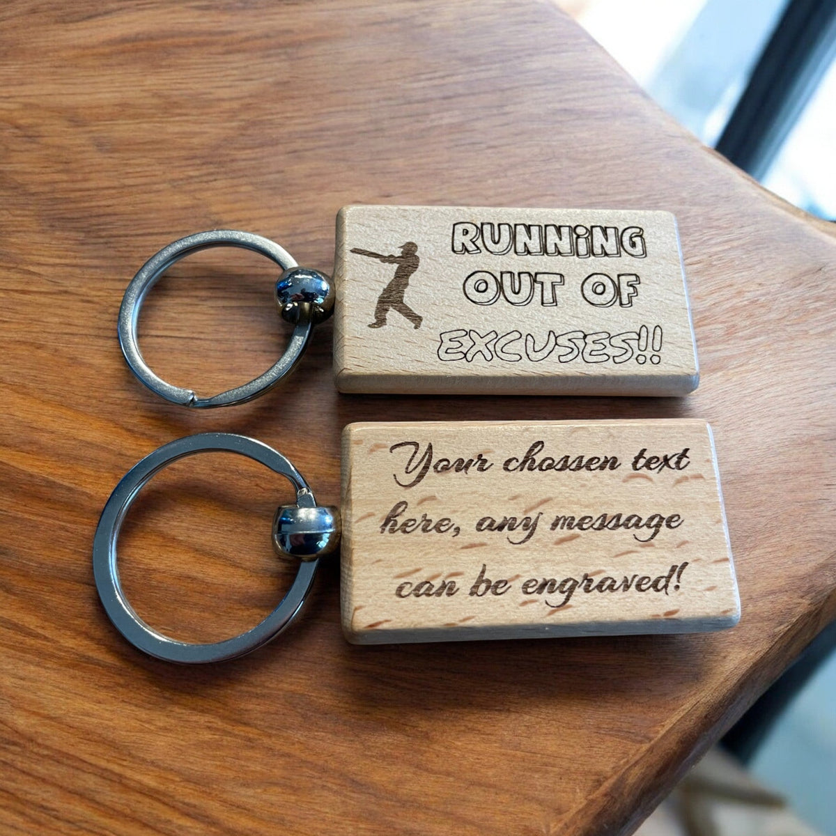 Personalised Cricket Keyring Gift  | Ashton and Finch