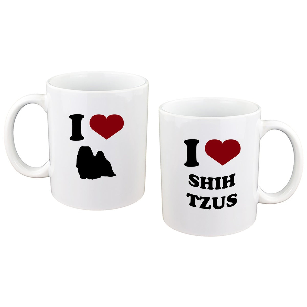 Shih Tzu Mug – I Love Shih Tzus Coffee Cup | Ashton and Finch