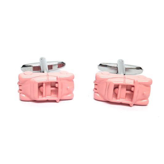 Pink Convertible Car Cufflinks | Ashton and Finch