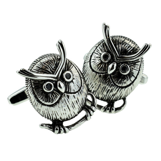 Owl Bird Cufflinks | Ashton and Finch