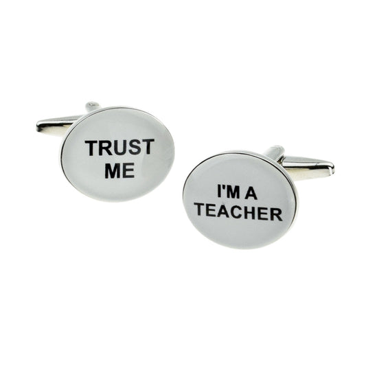 Trust me I am a Teacher Cufflinks | Ashton and Finch
