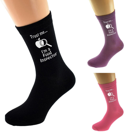Trust Me I’m A Food Inspector Socks| Ashton and Finch