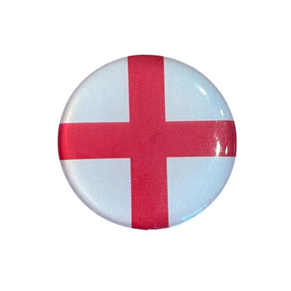 England Flag Golf Markers – Magnetic Hat Clip | Rustproof Resin Domed Ball Marker Set
