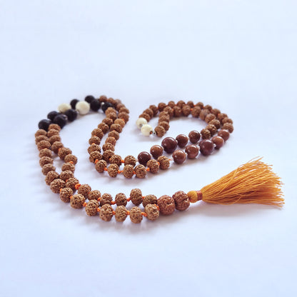 Bali Mala Necklace – Earth Element Grounding Beads