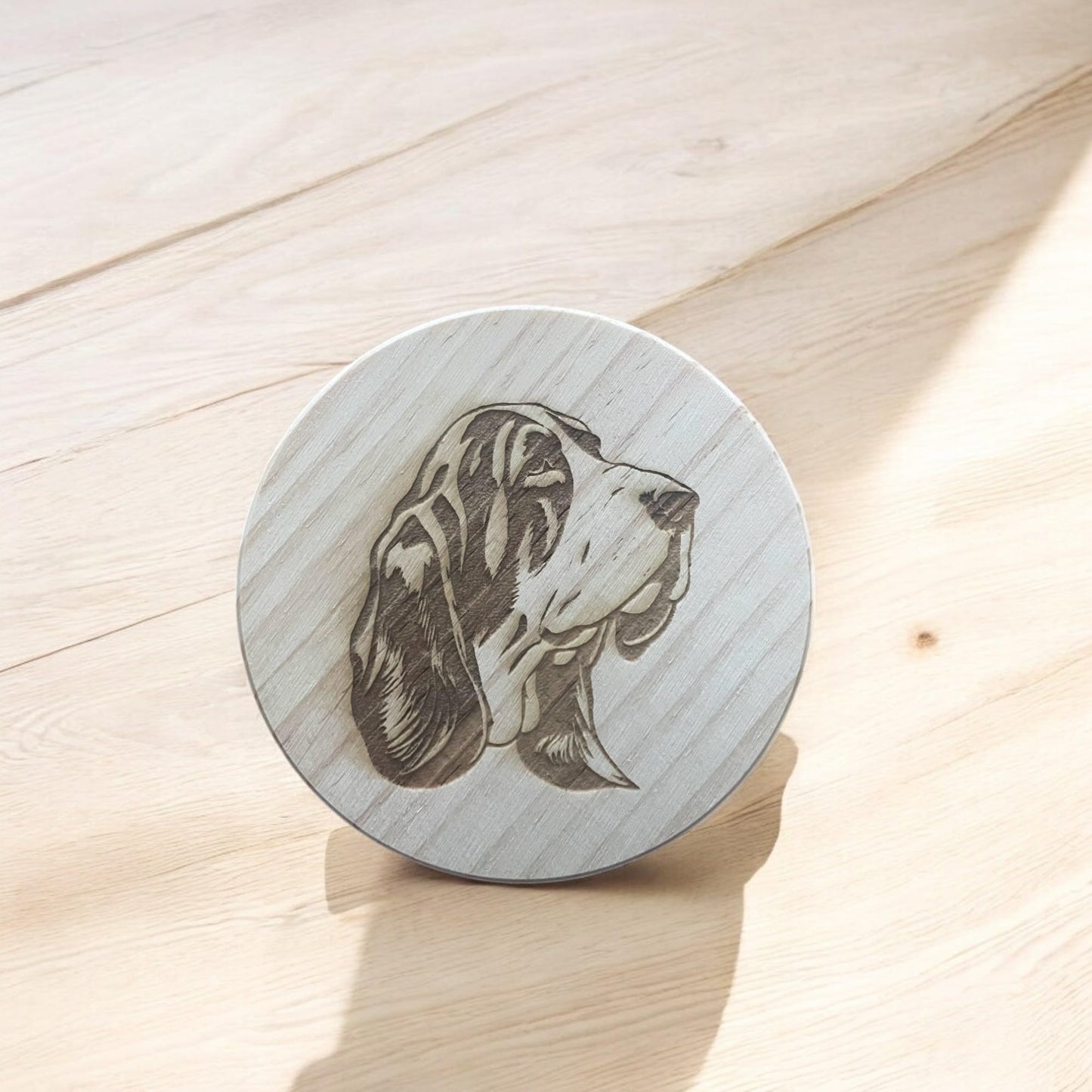 Basset Hound Coaster | Ashton and Finch