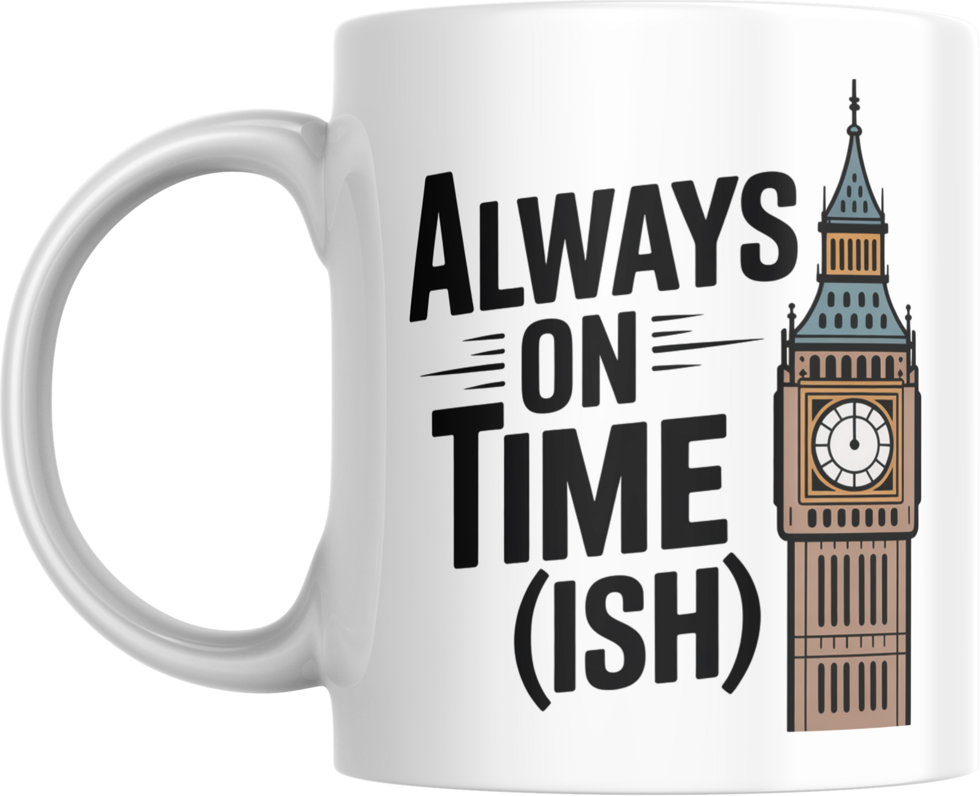 Big Ben Mug – Funny English Clock Tower Coffee Cup