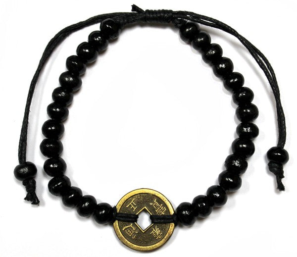 Black Good Luck Feng Shui Bracelet
