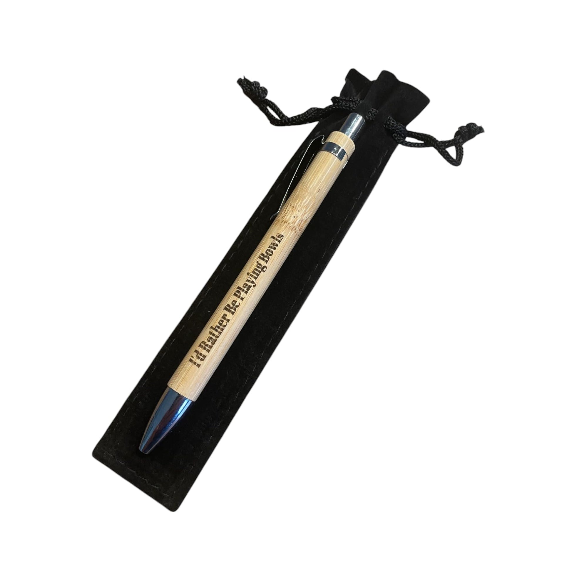 Bowls Pen – I’d Rather Be Playing Bowls – Funny Gift for Bowls Fans