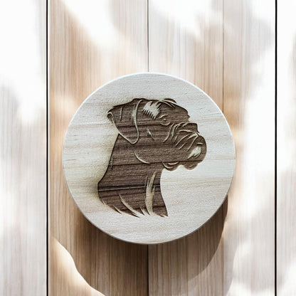 Boxer Dog Coaster | Ashton and Finch