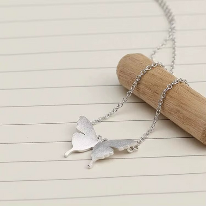 Butterfly 925 Silver Necklace 18 Inch Chain | Ashton and Finch
