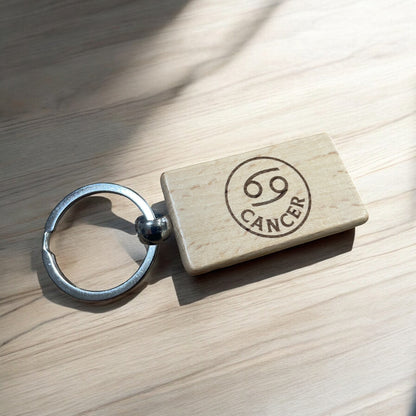 Cancer Zodiac Keyring Gift  | Ashton and Finch