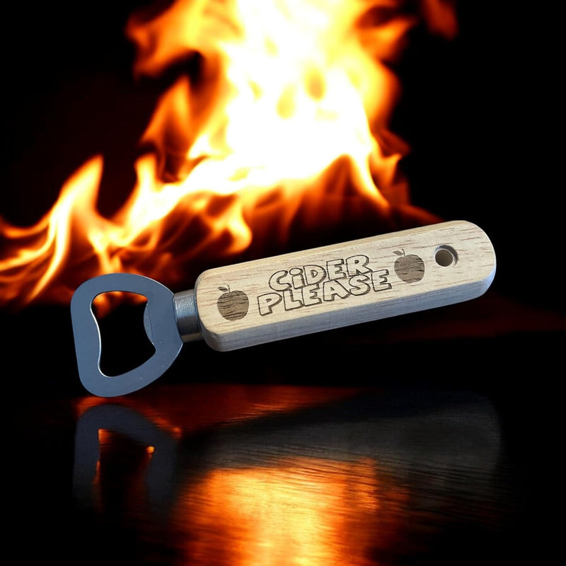 Cider Wooden Bottle Opener