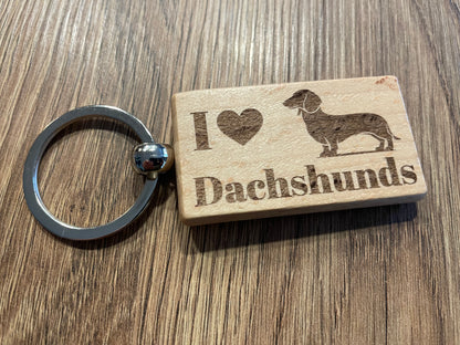 Dachshund Keyring Dog Lover Gift  | Ashton and Finch