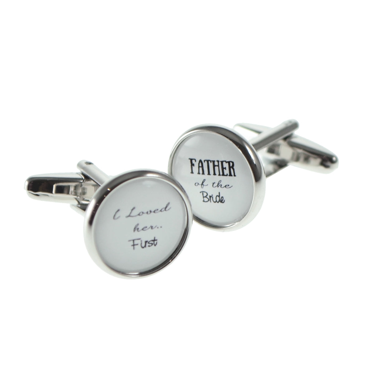 Father of the Bride I Loved Her First Cufflinks | Ashton and Finch