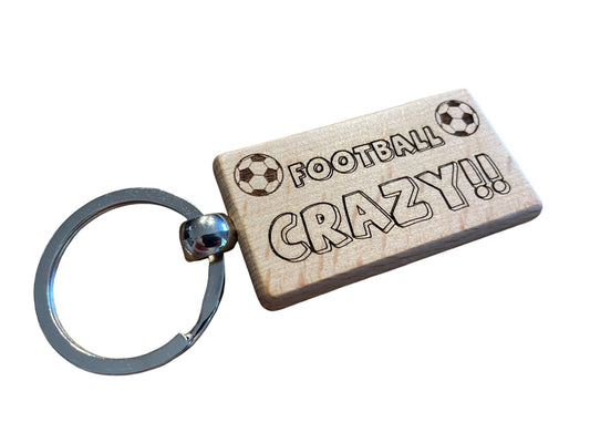 Football Crazy Keyring Gift  | Ashton and Finch