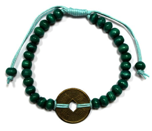 Green Good Luck Feng Shui Bracelet