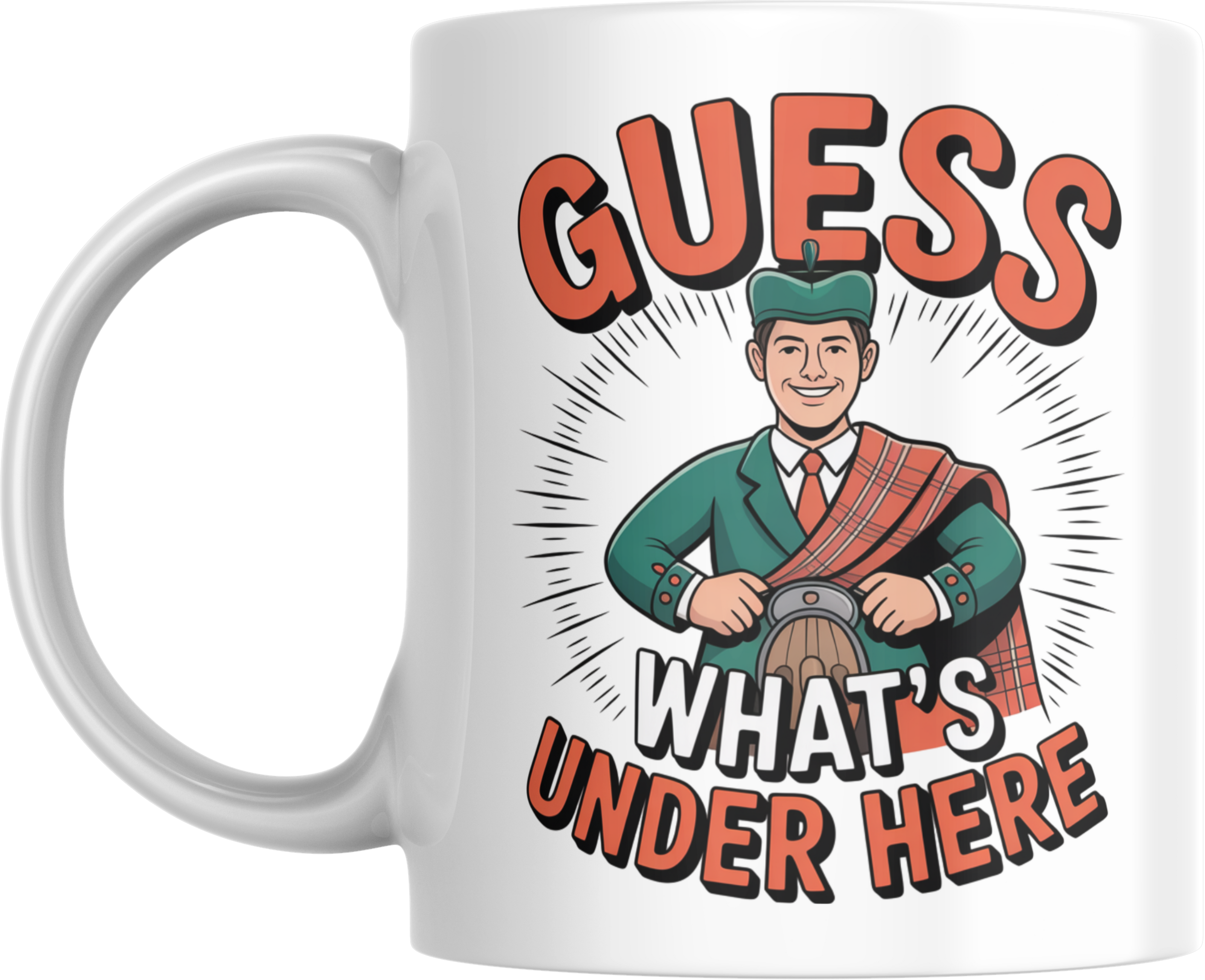 Guess What’s Under Here Mug – Cheeky Scotsman Coffee Cup1