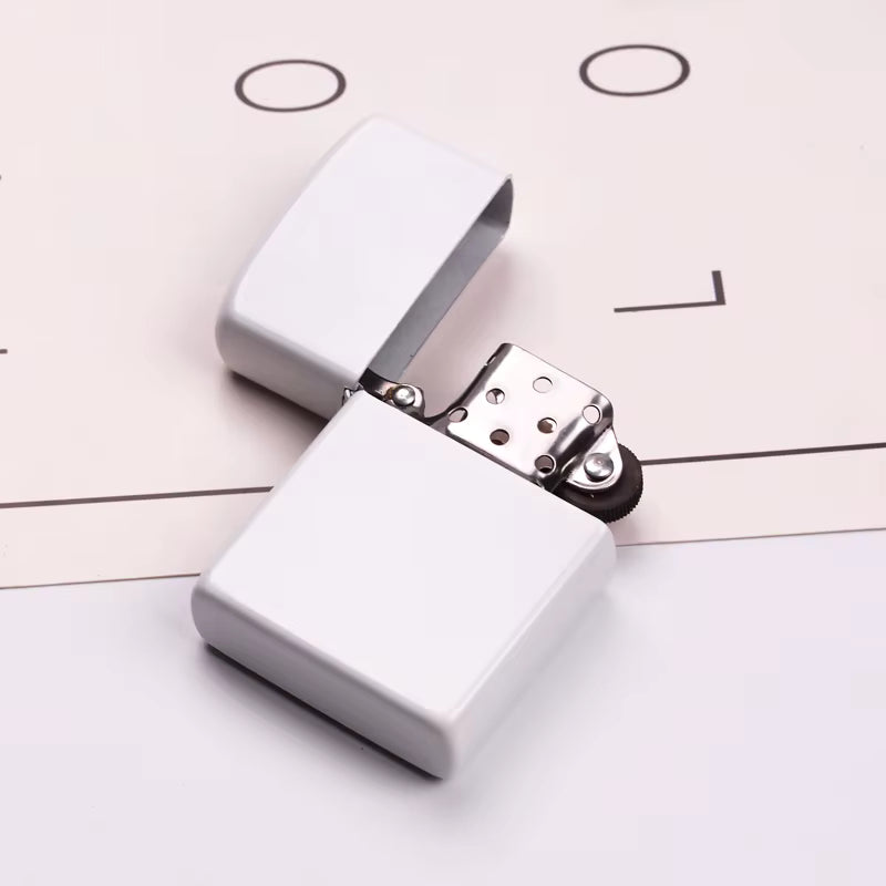 Capricorn Zodiac Petrol Lighter – Engraved Goat Design