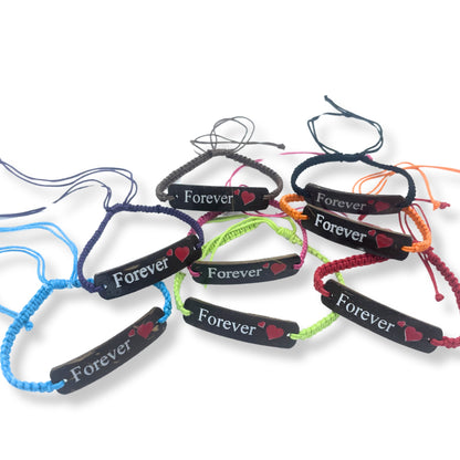 Handmade Friendship Bracelets - Coconut Print Friends Design 4o mini
