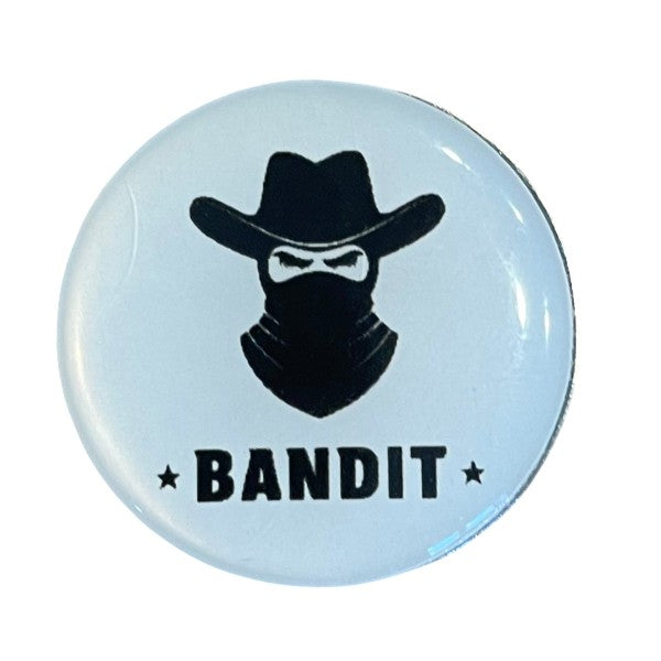 Golf Ball Markers – Magnetic Ball Marker With Hat Clip | Durable Bandit Design Set