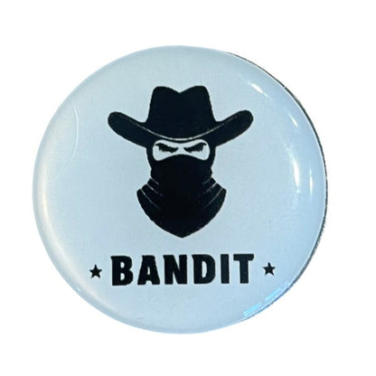 Golf Ball Markers – Magnetic Ball Marker With Hat Clip | Durable Bandit Design Set