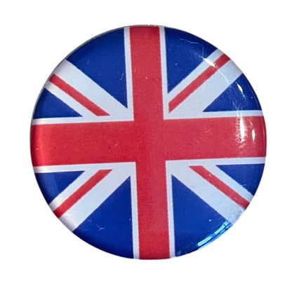 Union Jack Golf Hat Clip with 2 Ball Markers – British Themed Golf Accessories