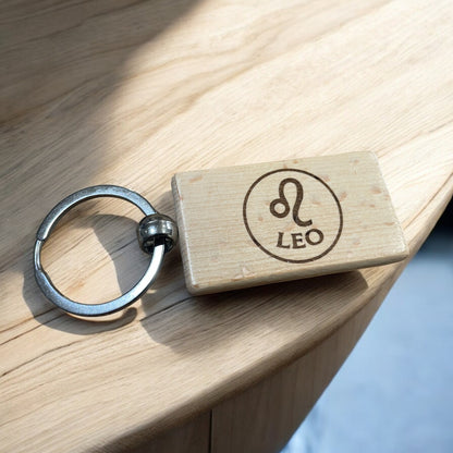 Leo Zodiac Keyring Gift  | Ashton and Finch