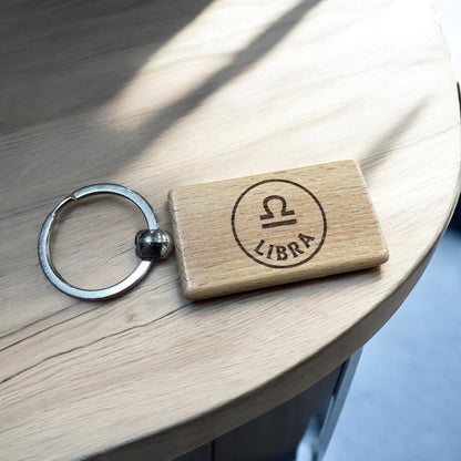Libra Zodiac Keyring Gift  | Ashton and Finch