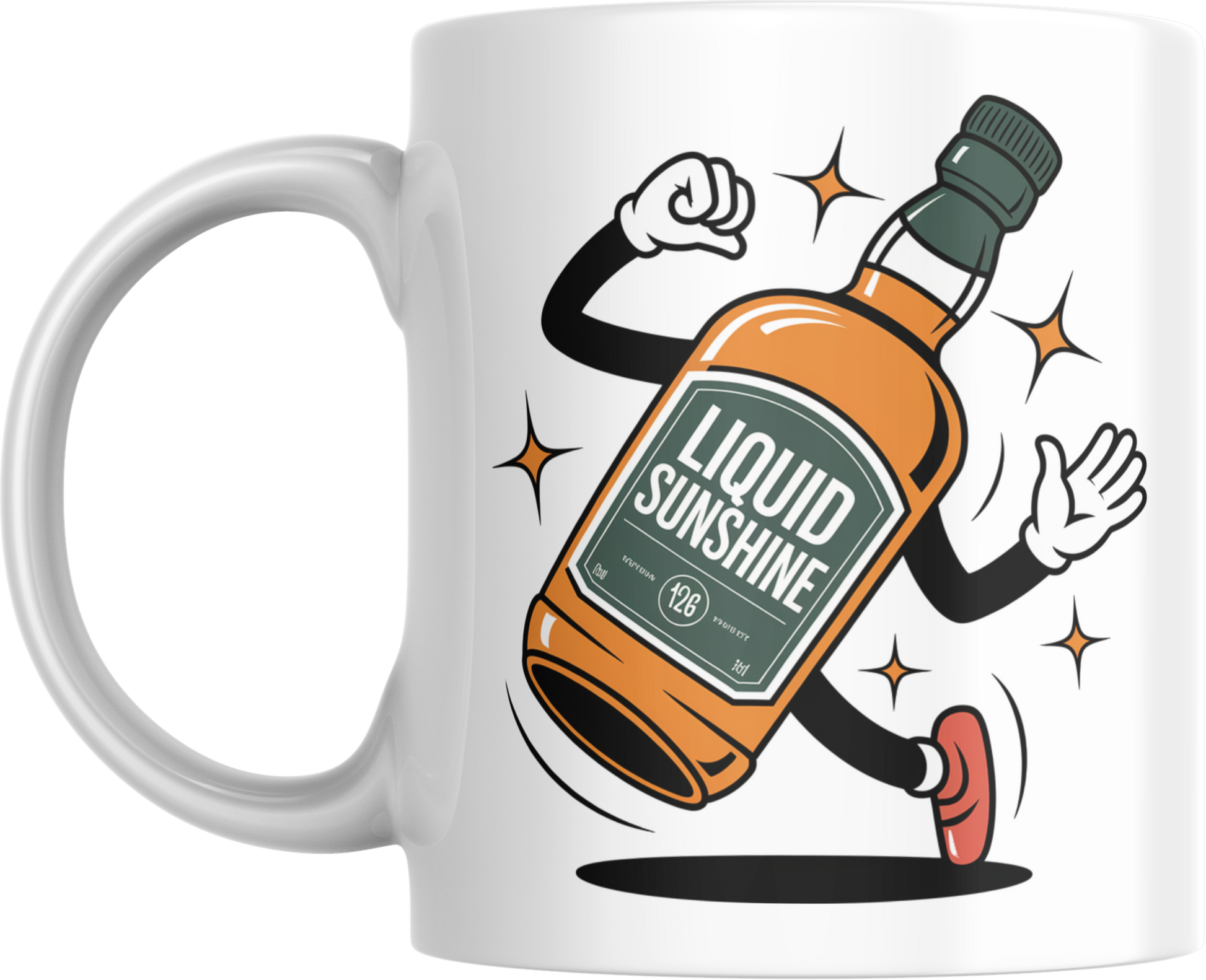 Liquid Sunshine Mug – Funny Scottish Whisky Coffee Cup