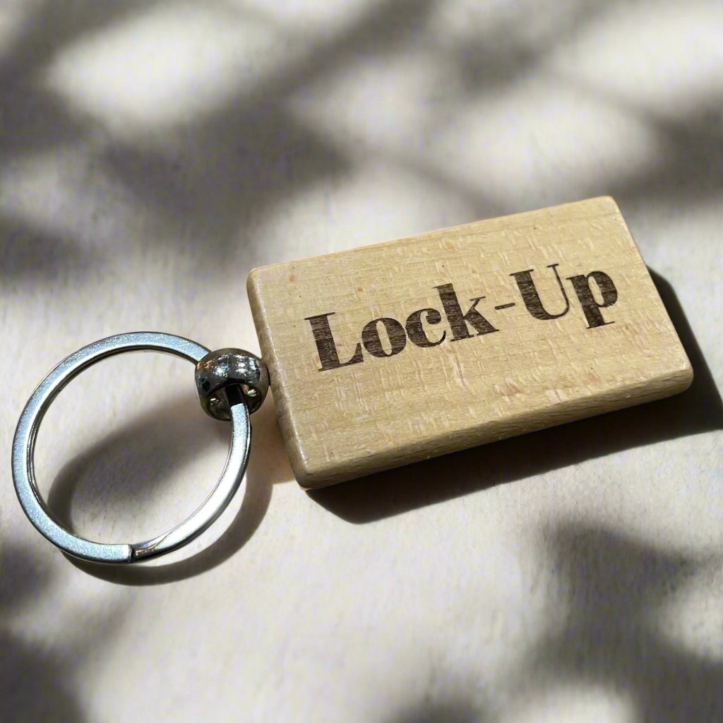Lock-Up Keyring  | Ashton and Finch