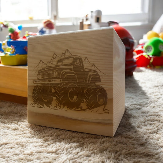 Monster Truck Money Box Piggy Bank | Ashton and Finch