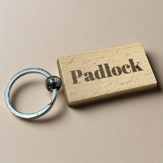 Padlock Keyring  | Ashton and Finch