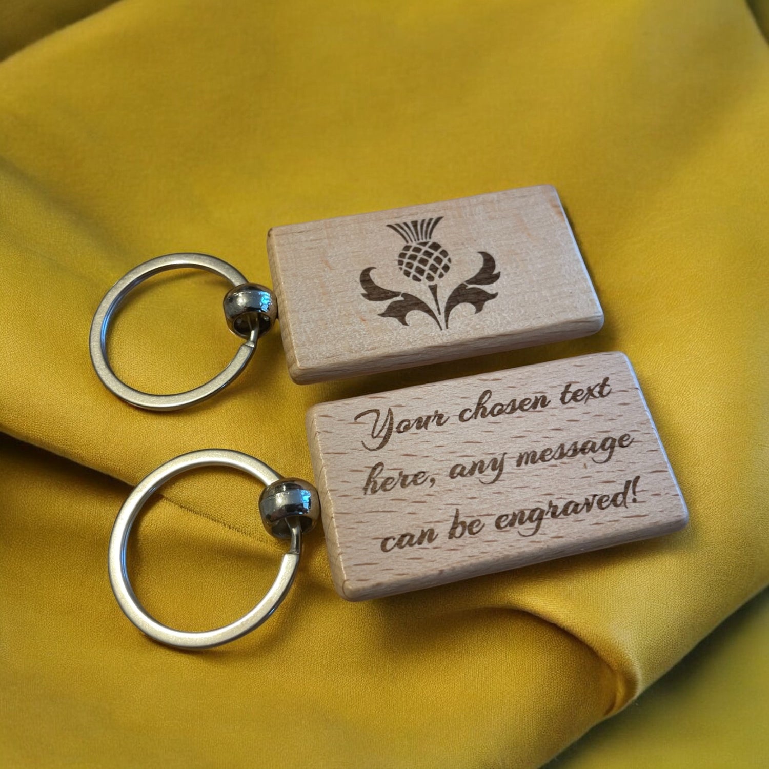 Personalised Scottish Keyring Gift  | Ashton and Finch