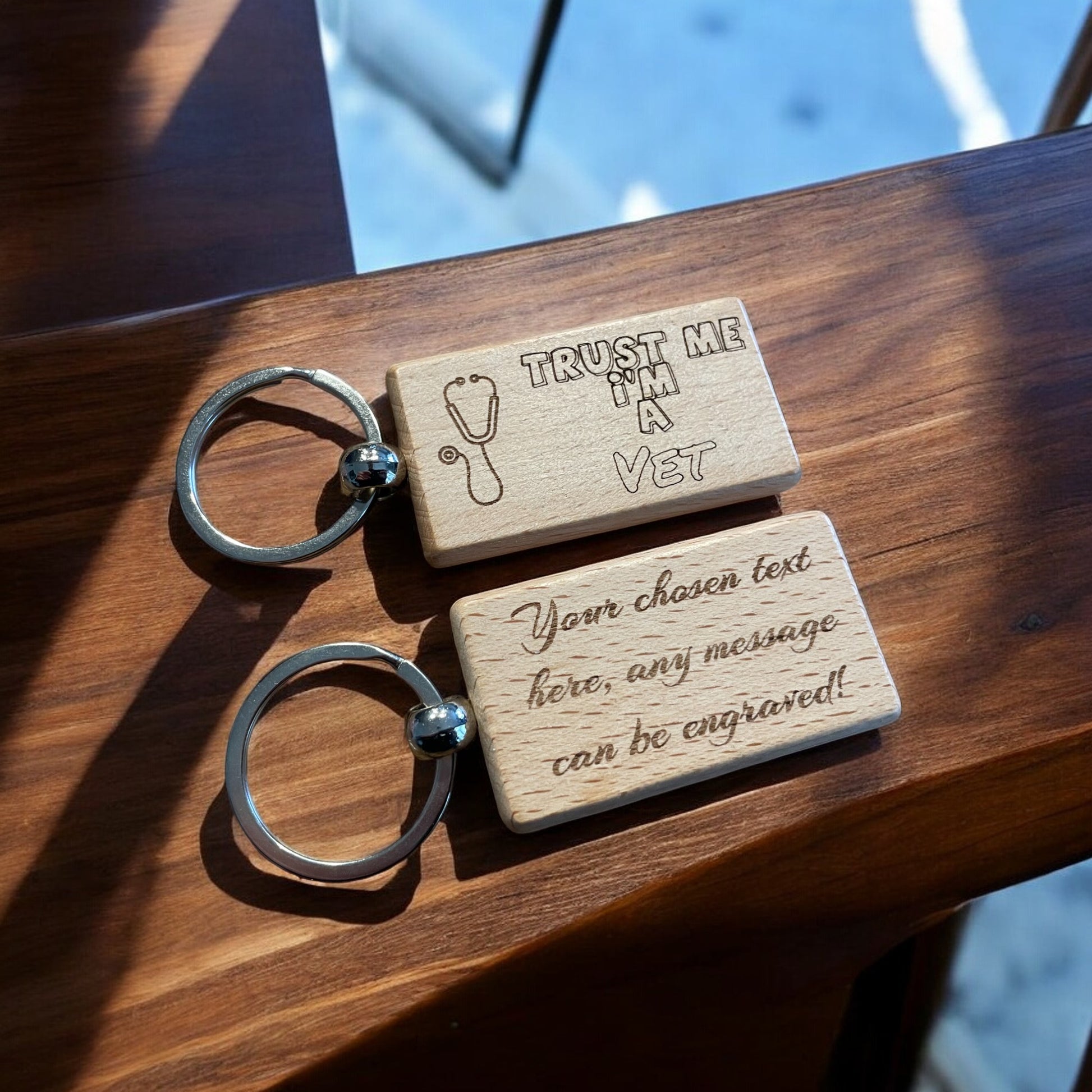 Personalised Vet Keyring Gift  | Ashton and Finch