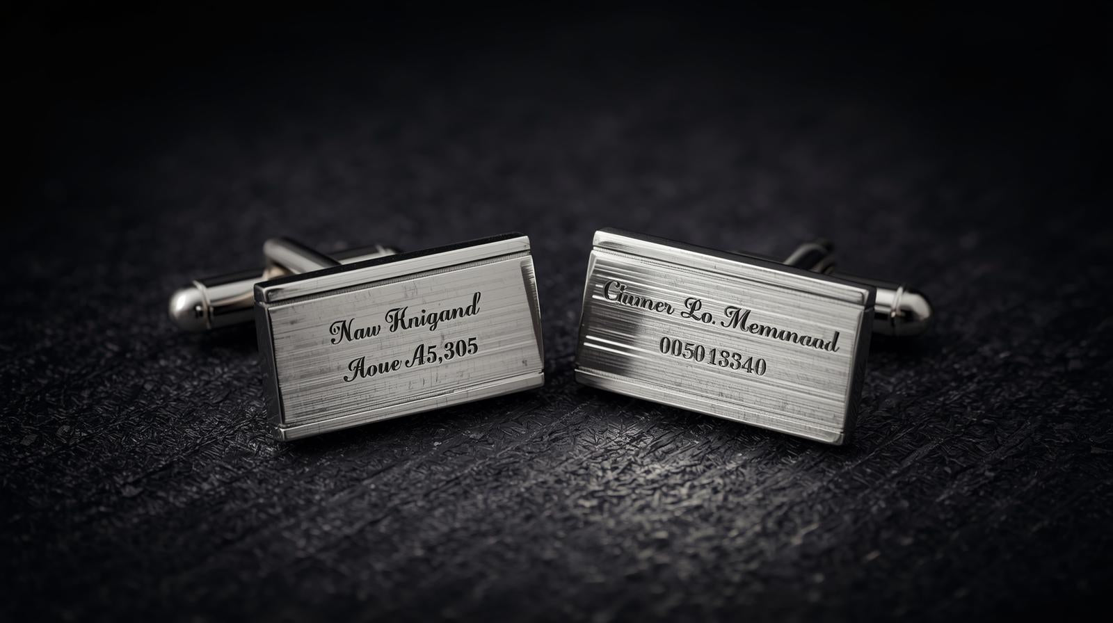 Personalised & Engraved Cufflinks - Ashton and Finch