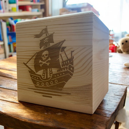 Pirate Money Box Piggy Bank | Ashton and Finch