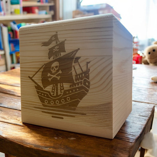 Pirate Money Box Piggy Bank | Ashton and Finch