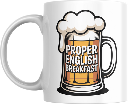 Proper English Breakfast Mug – Beer Pint Design