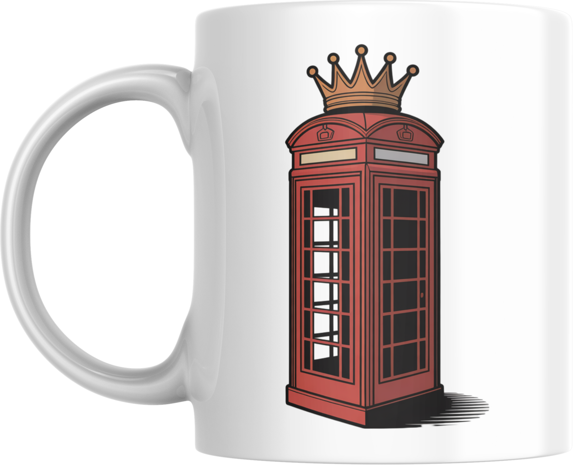 Red Phone Box Mug – British Icon Coffee Cup