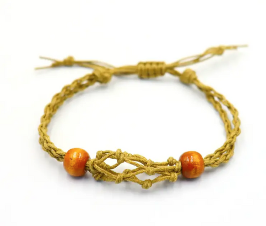 Sand Gemstone Bracelet Cord