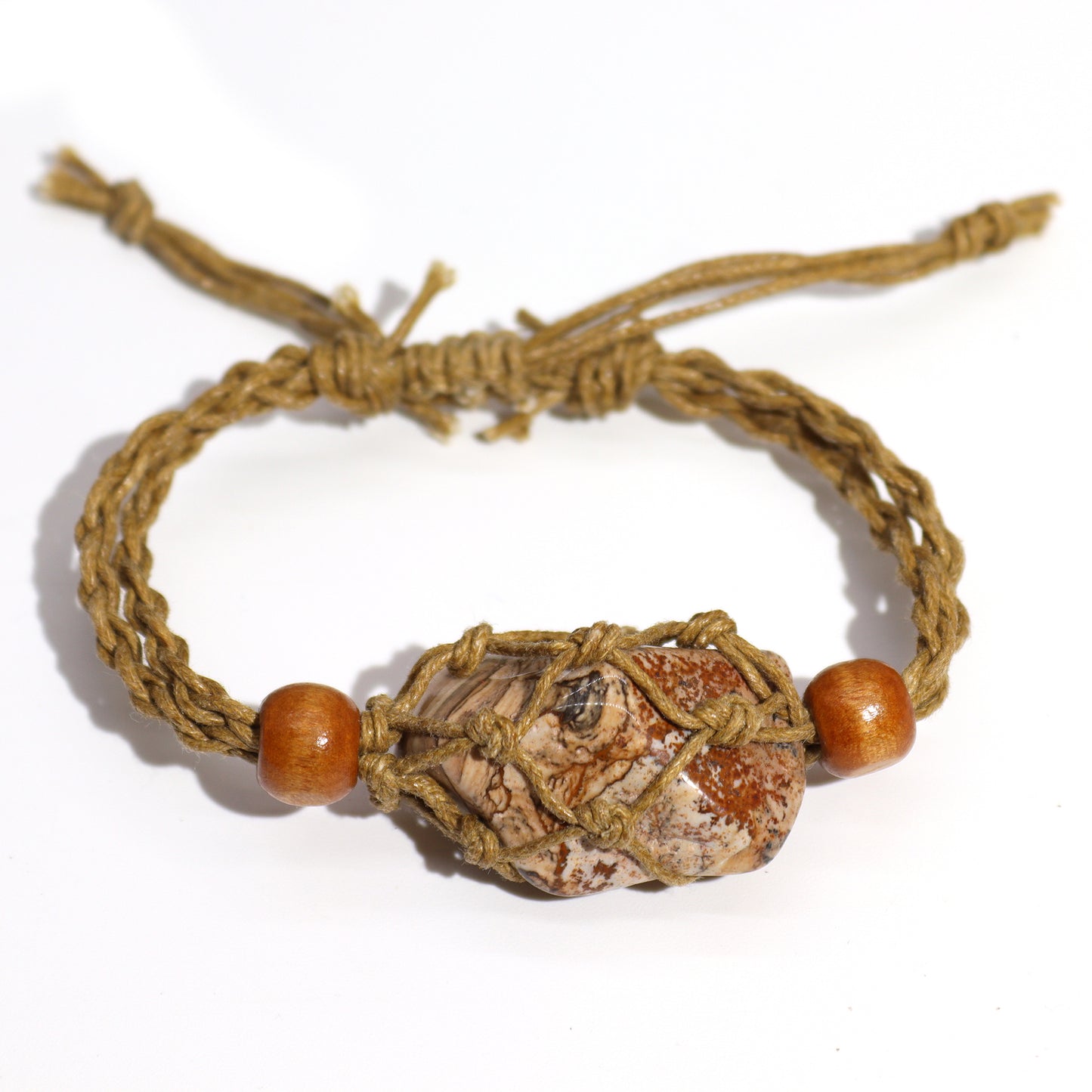 Sand Gemstone Bracelet Cord