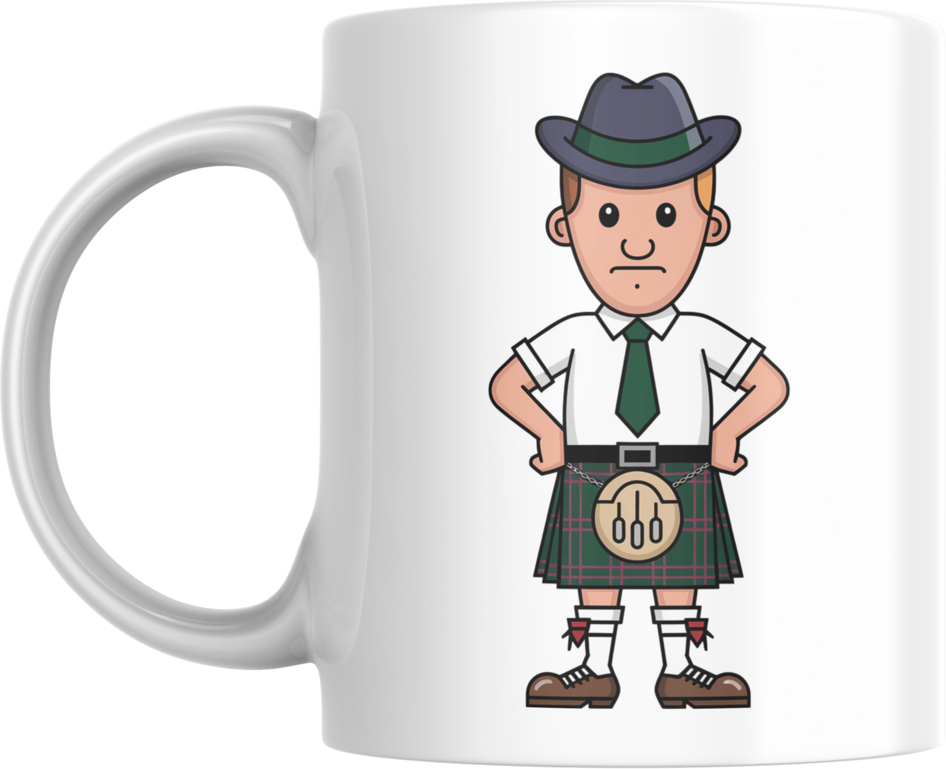 Scotsman Mug – Funny Kilt Coffee Cup